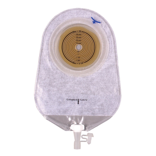 Assura® Deep Convex Transparent Urostomy Pouch, 15 – 43 mm Stomas