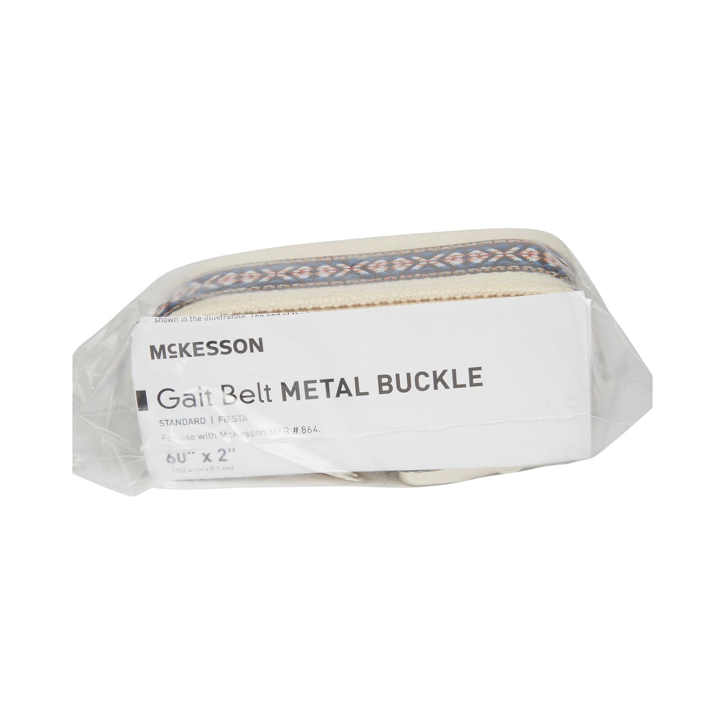 McKesson Fiesta Design Gait Belt, 60 Inch