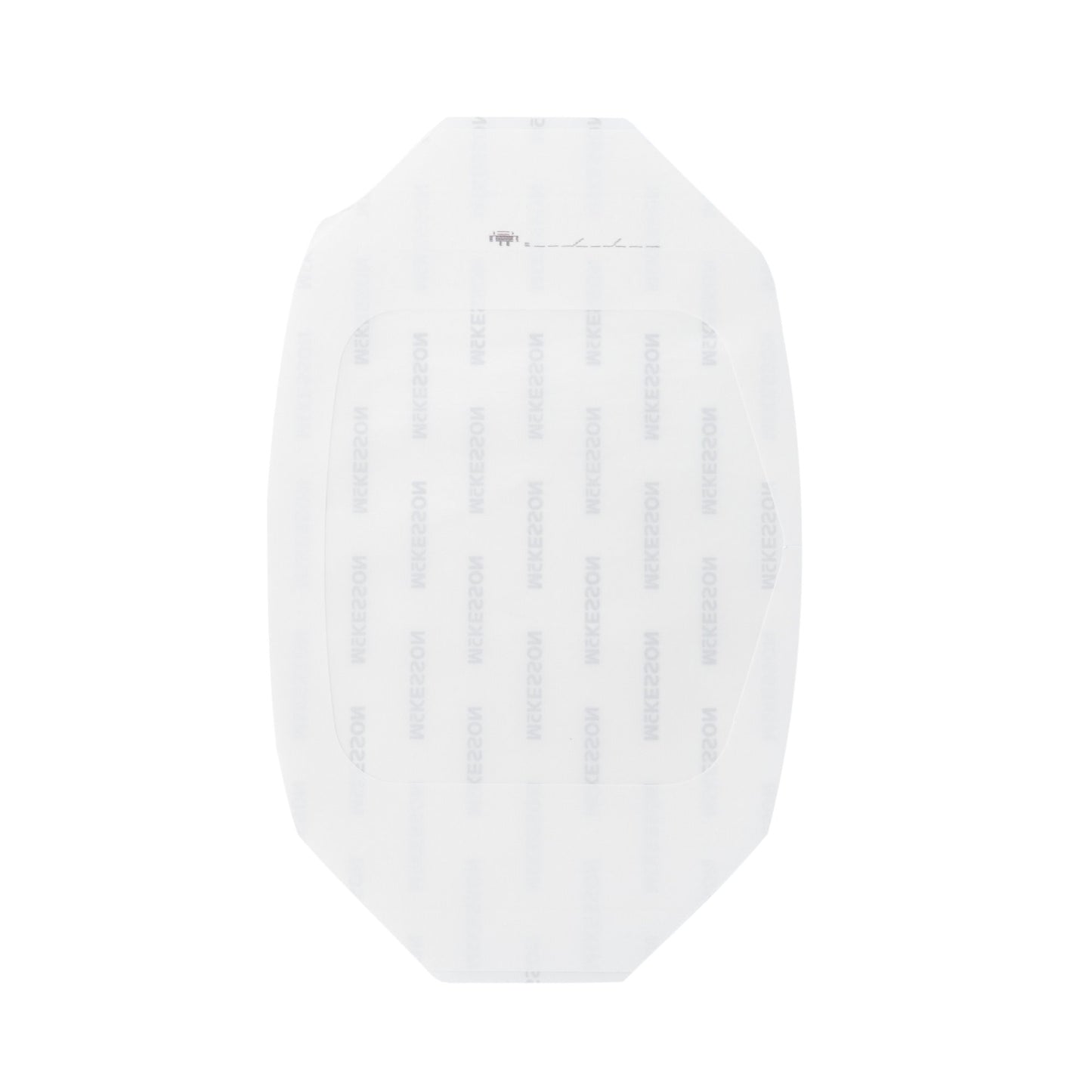 McKesson Octagonal Dressing with Frame-Style Delivery, 6 x 8 Inch