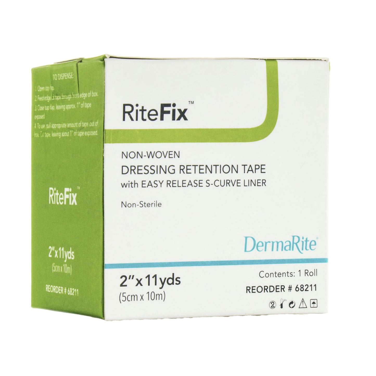 RiteFix™ Nonwoven Dressing Retention Tape, White