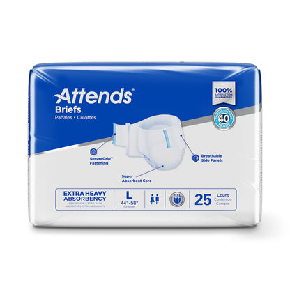 Attends® Extra Heavy Absorbency Briefs