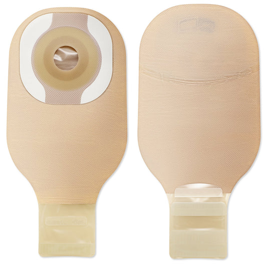 Premier™ 8990 One-Piece Beige Filtered Ostomy Pouch, Pre-cut to Fit 19 mm Stomas
