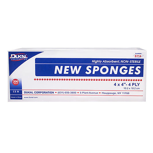 Dukal™ Nonwoven Sponge, 4 x 4 Inch