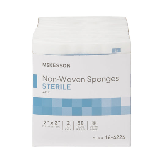 McKesson Nonwoven Sponge, 2 x 2 Inch