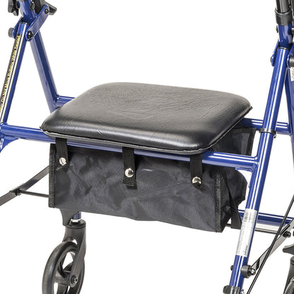 Drive™ Steel Rollator with 6 Inch Wheels, Blue