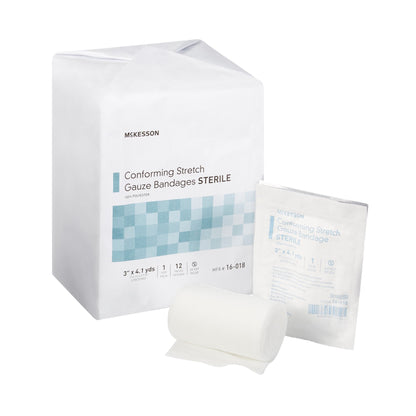 McKesson Conforming Bandage, White