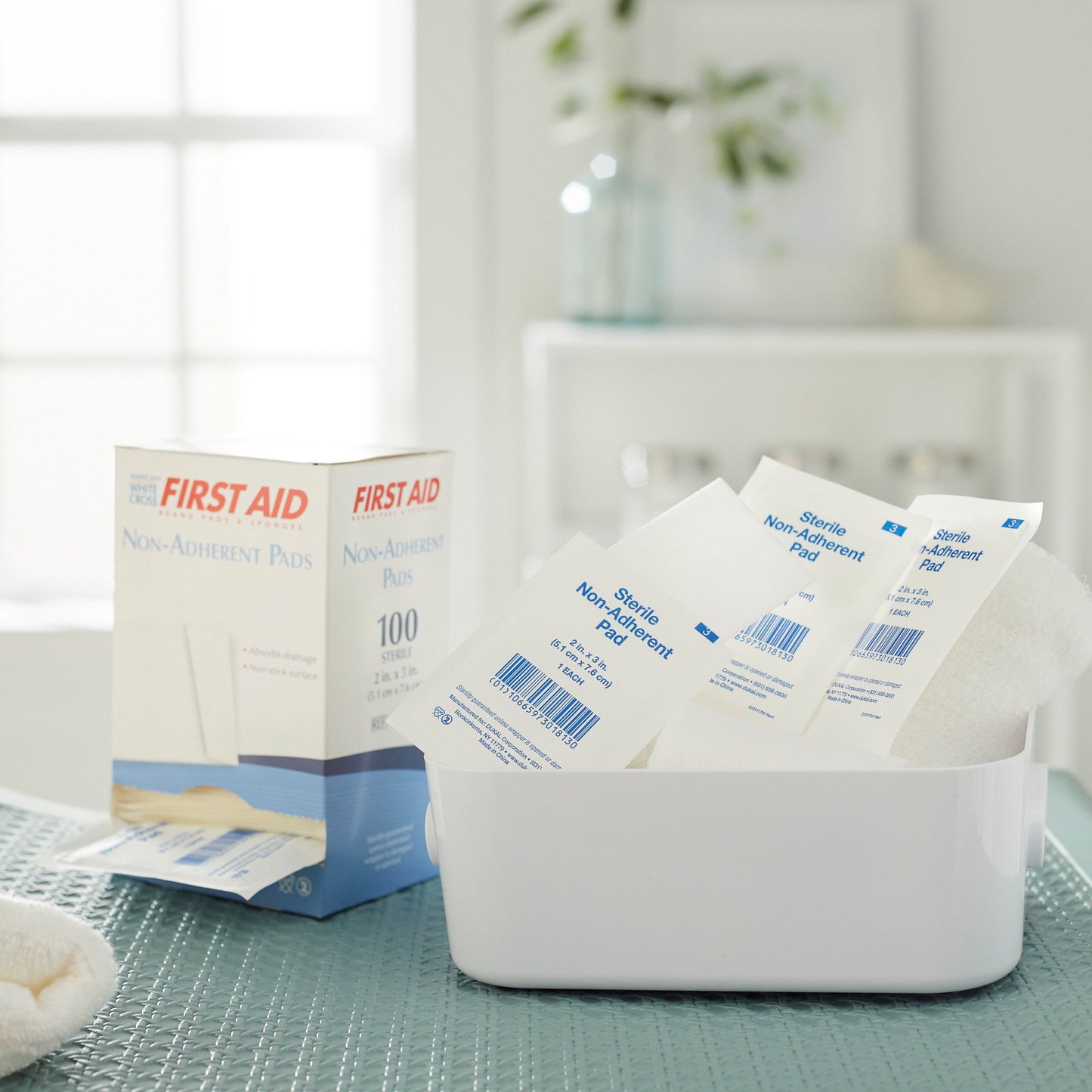 American® White Cross Nonadherent Dressing