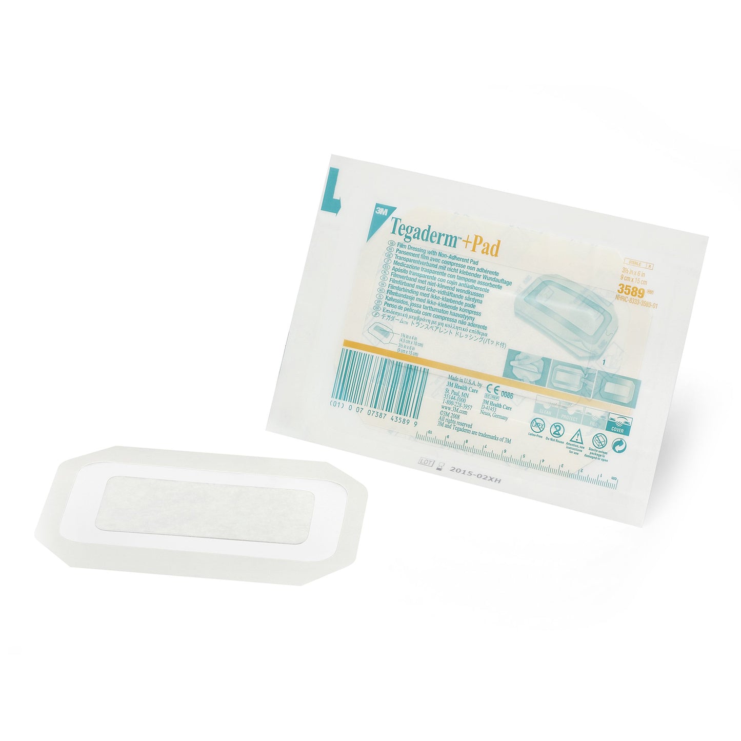 3M™ Tegaderm™ Transparent Film Dressing with Pad