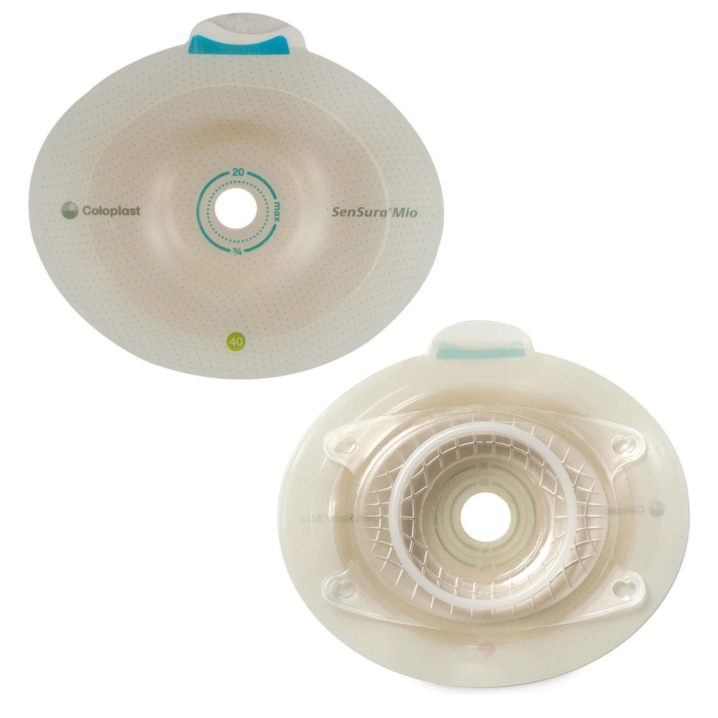 SenSura® Mio Convex Light Click Ostomy Barrier, 25 mm Stoma Opening