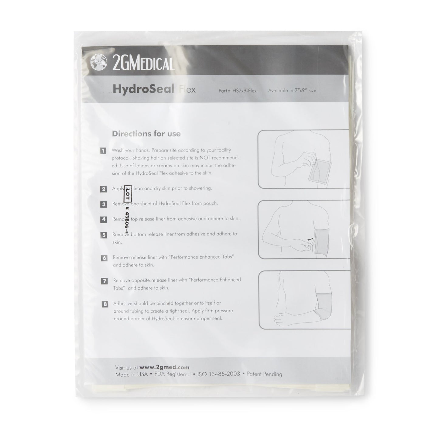 HydroSeal Wound Protector, 7 x 9 Inch