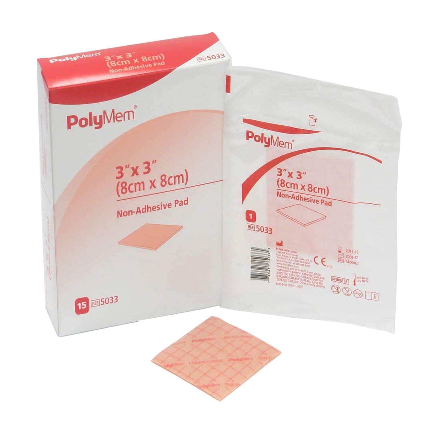 PolyMem® Nonadhesive without Border Foam Dressing