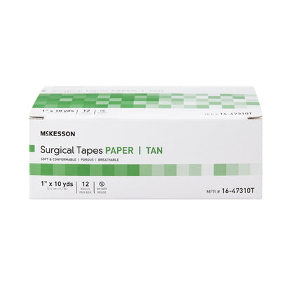 McKesson Paper Medical Tape, 7 to 11 Yard Length