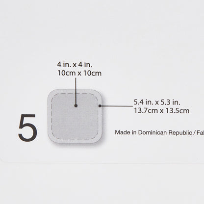 DuoDerm® CGF® Border Hydrocolloid Dressing, 4 x 4 Inch