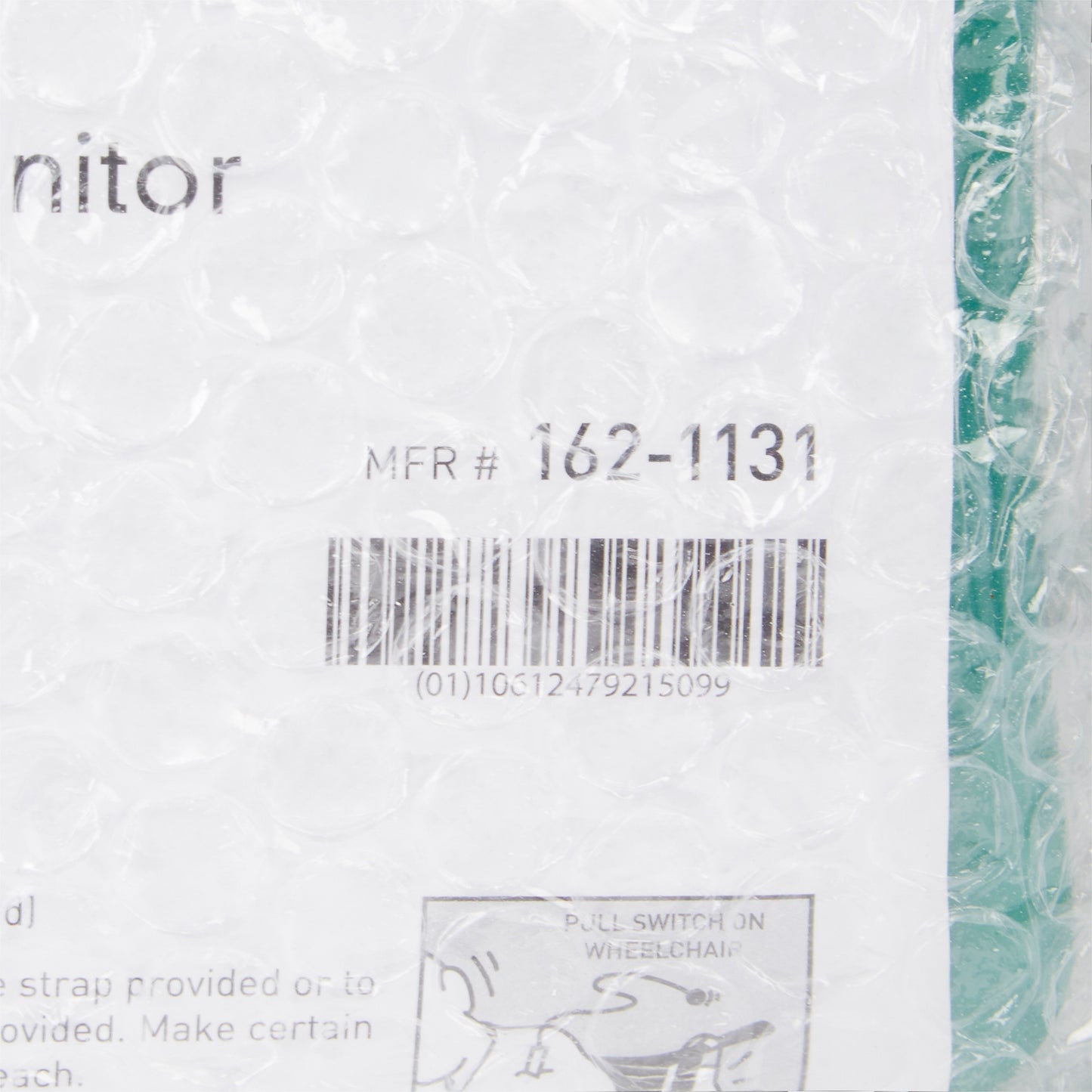 McKesson Fall Prevention Monitor for use with Pull-cord and Garment Clip