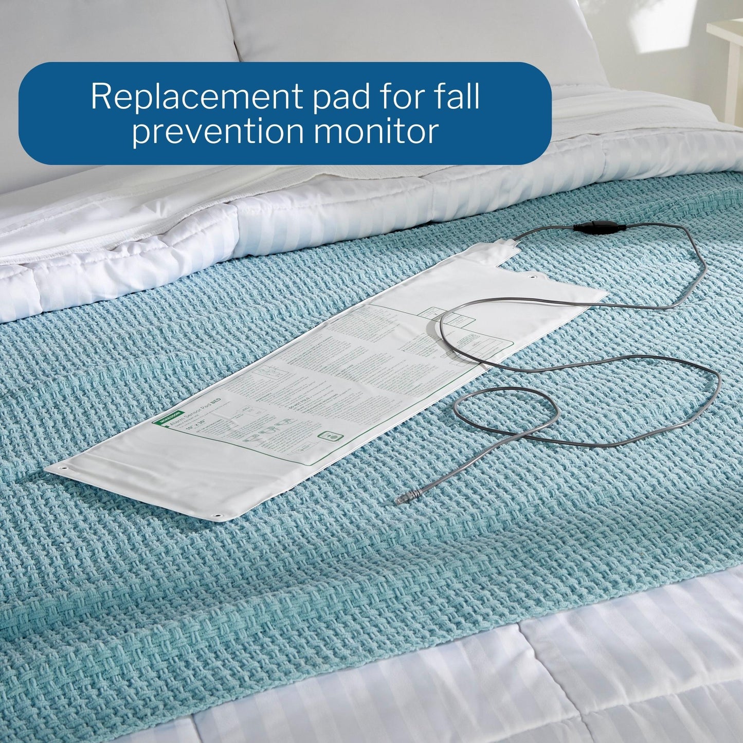 McKesson Bed Alarm Sensor Pad, 10 x 30 Inch