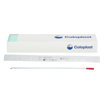 Self-Cath® Uncoated PVC Urethral Catheter, Coudé Olive Tip