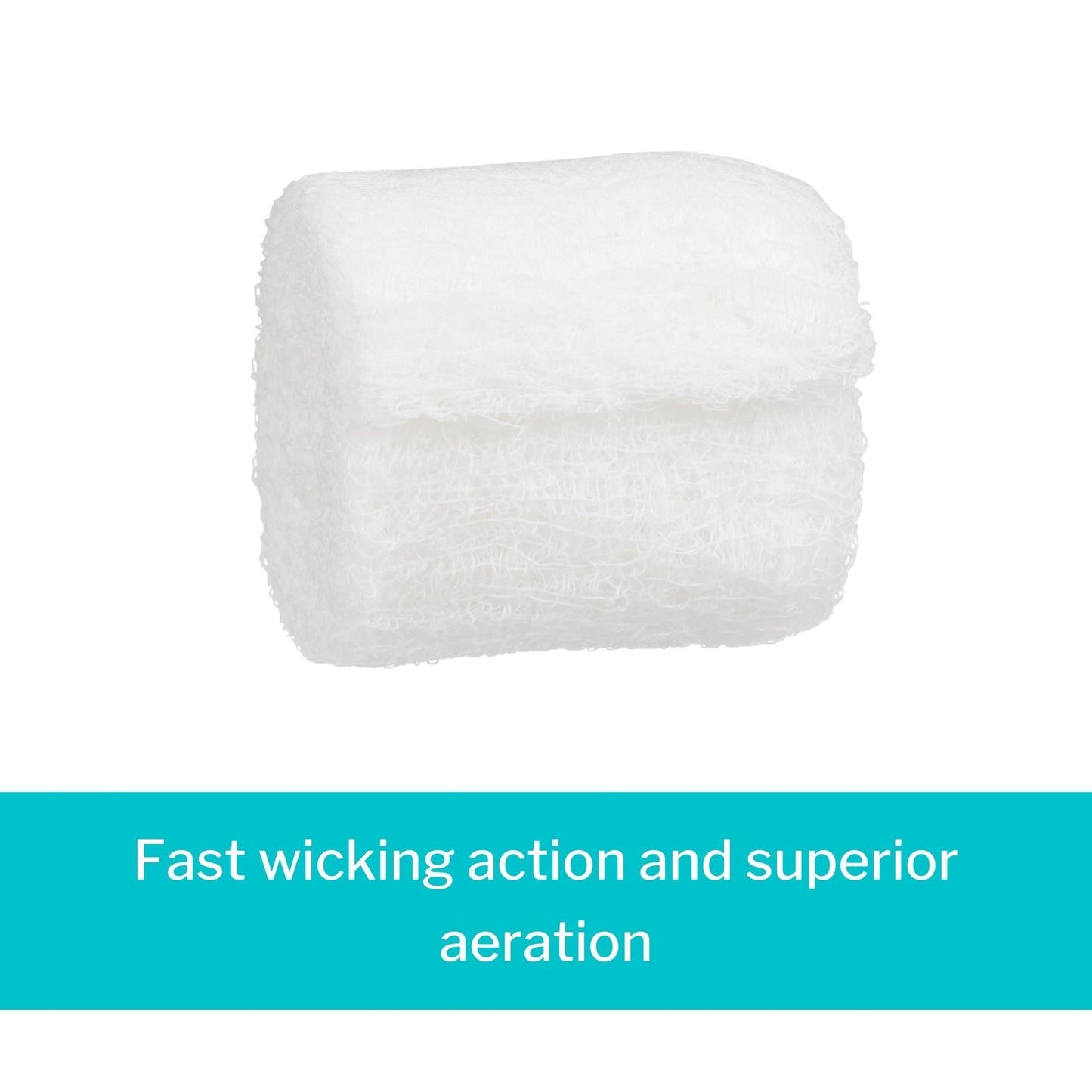 McKesson Fluff Bandage Roll, 2.5 Inch x 3 Yard, Gauze