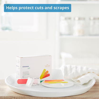 McKesson Kids™ Neon Adhesive Strip, 3/4 x 3 Inch