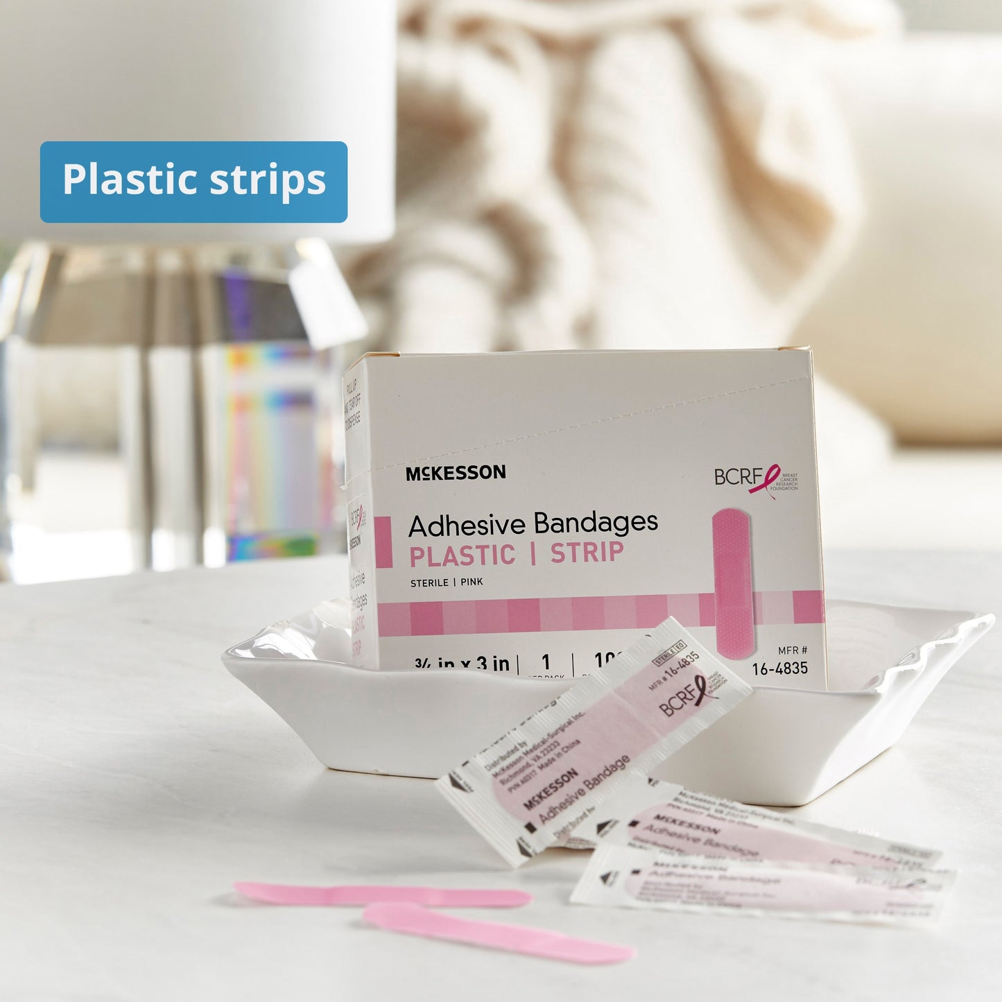 McKesson Adhesive Strip, 3/4 x 3 Inch
