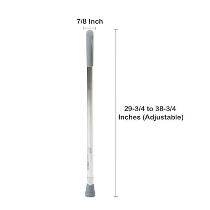 McKesson Round Handle Walking Cane, Aluminum