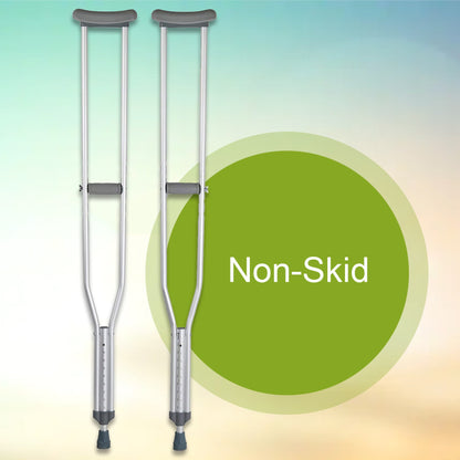 McKesson Underarm Crutches for Adults 5'10" – 6'6", Tall Adult
