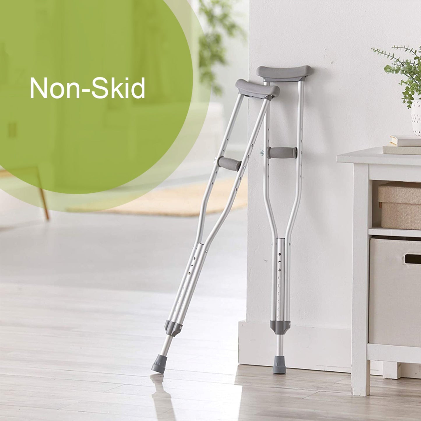 McKesson Underarm Crutches for Children 4'6" – 5'2"