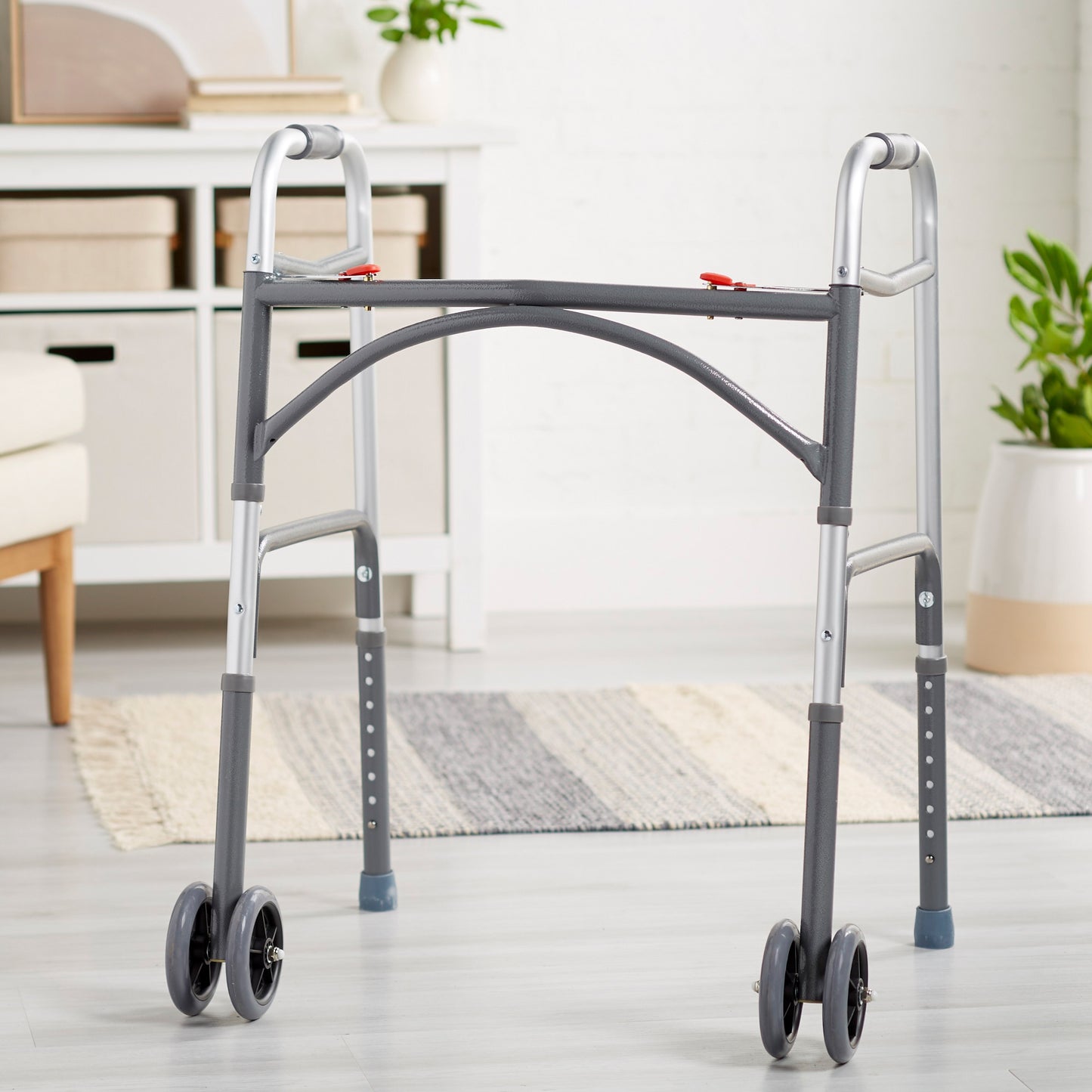 McKesson Steel Bariatric Folding Walker