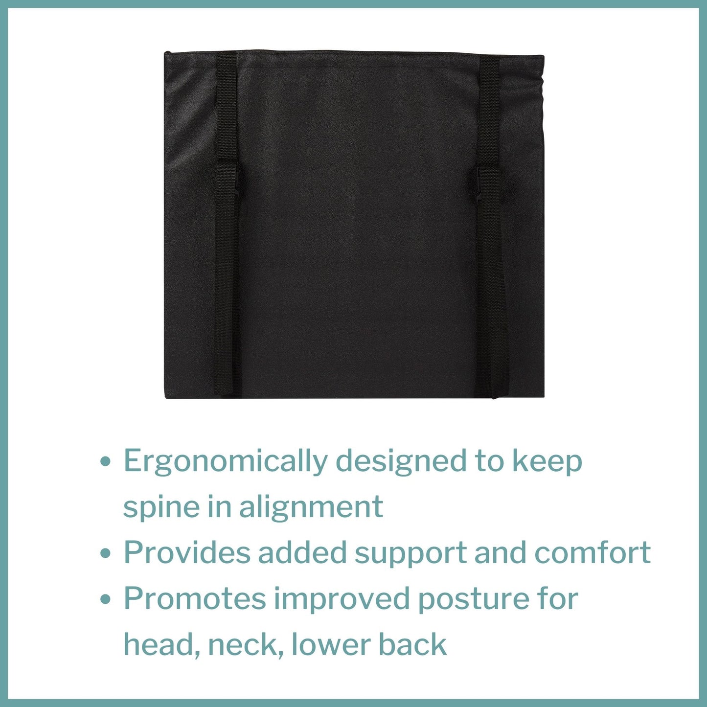 McKesson Foam Back Support Cushion