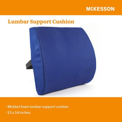 McKesson Molded Foam Lumbar Support Cushion, 13 x 14 Inch