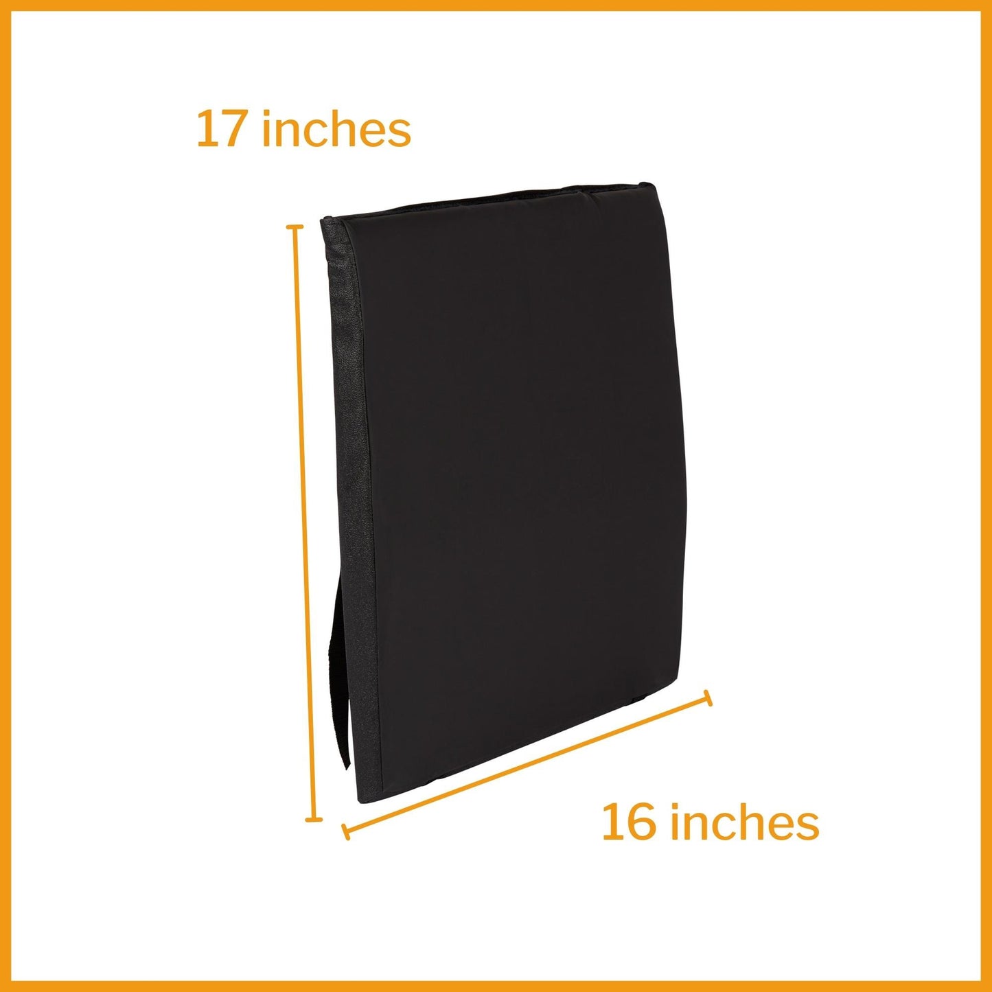 McKesson Back Support Cushion, 16 x 17 Inch