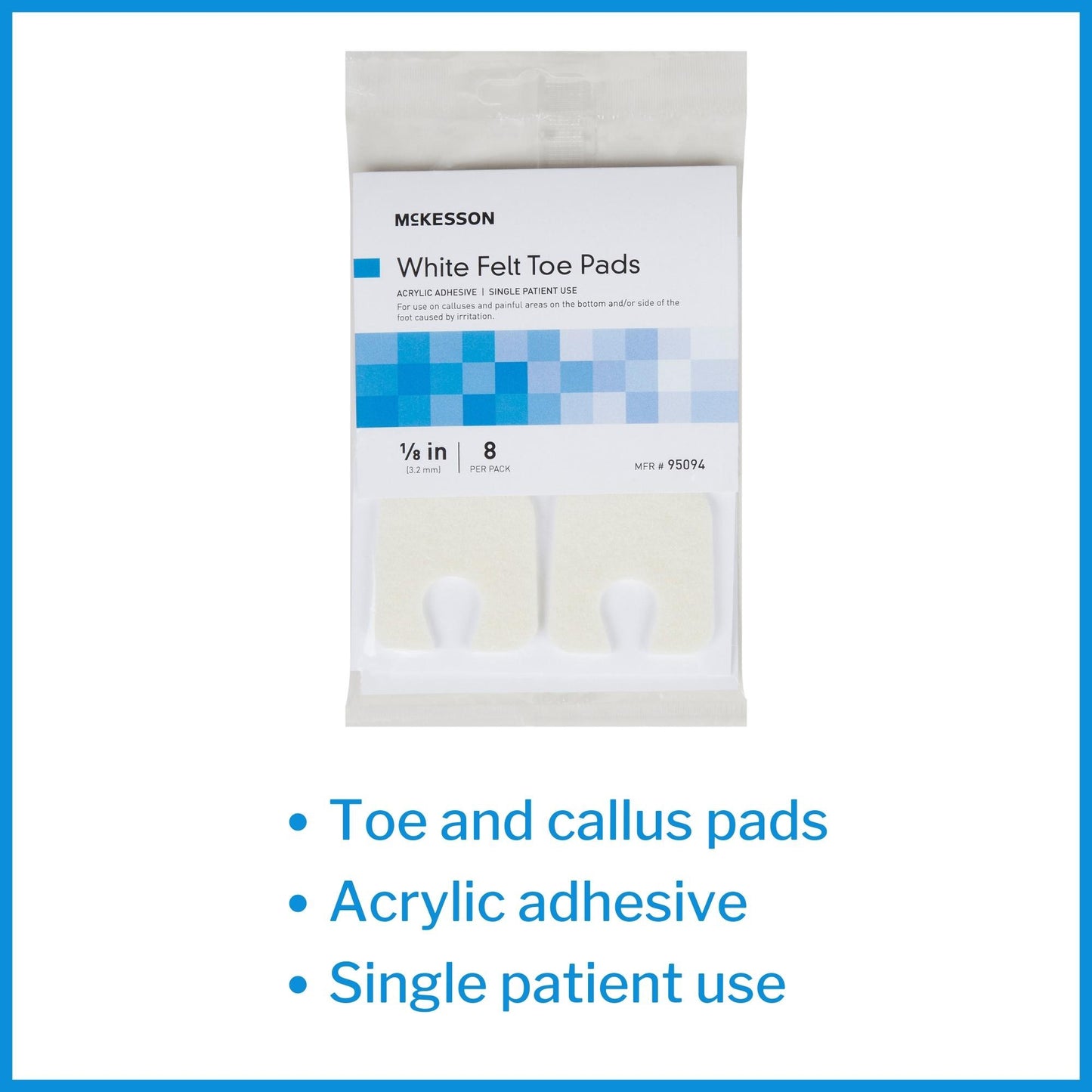 McKesson Pedi-Pads Toe and Callus Pad