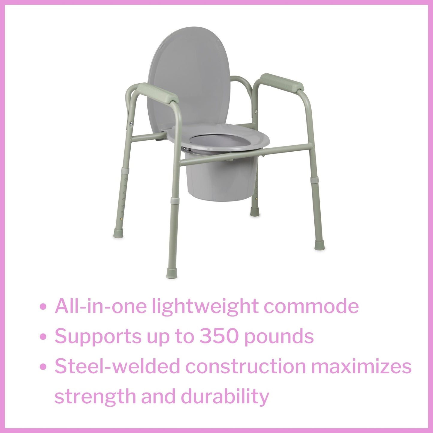 McKesson Commode Chair, Nonfolding