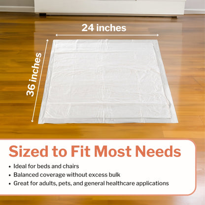 McKesson Ultimate Breathable Underpads, Maximum Protection