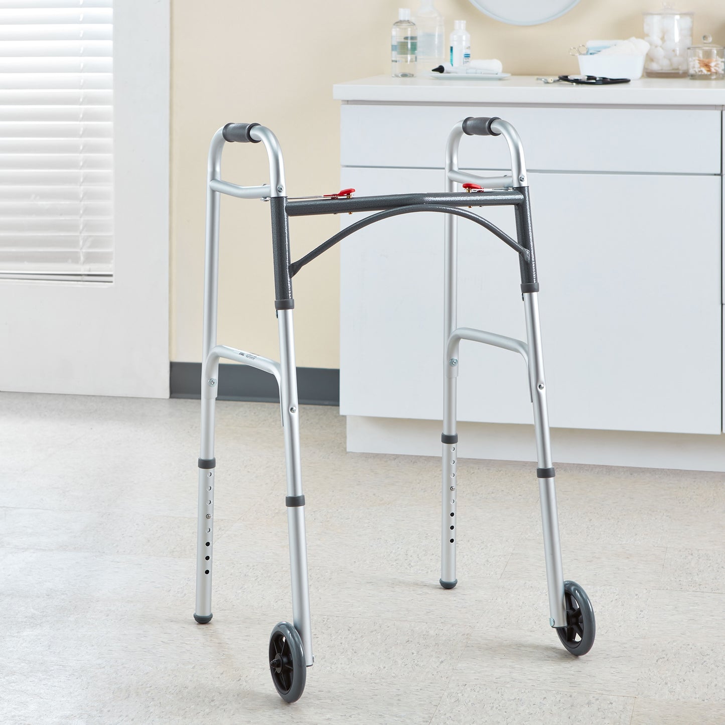 McKesson Folding Aluminum Walker