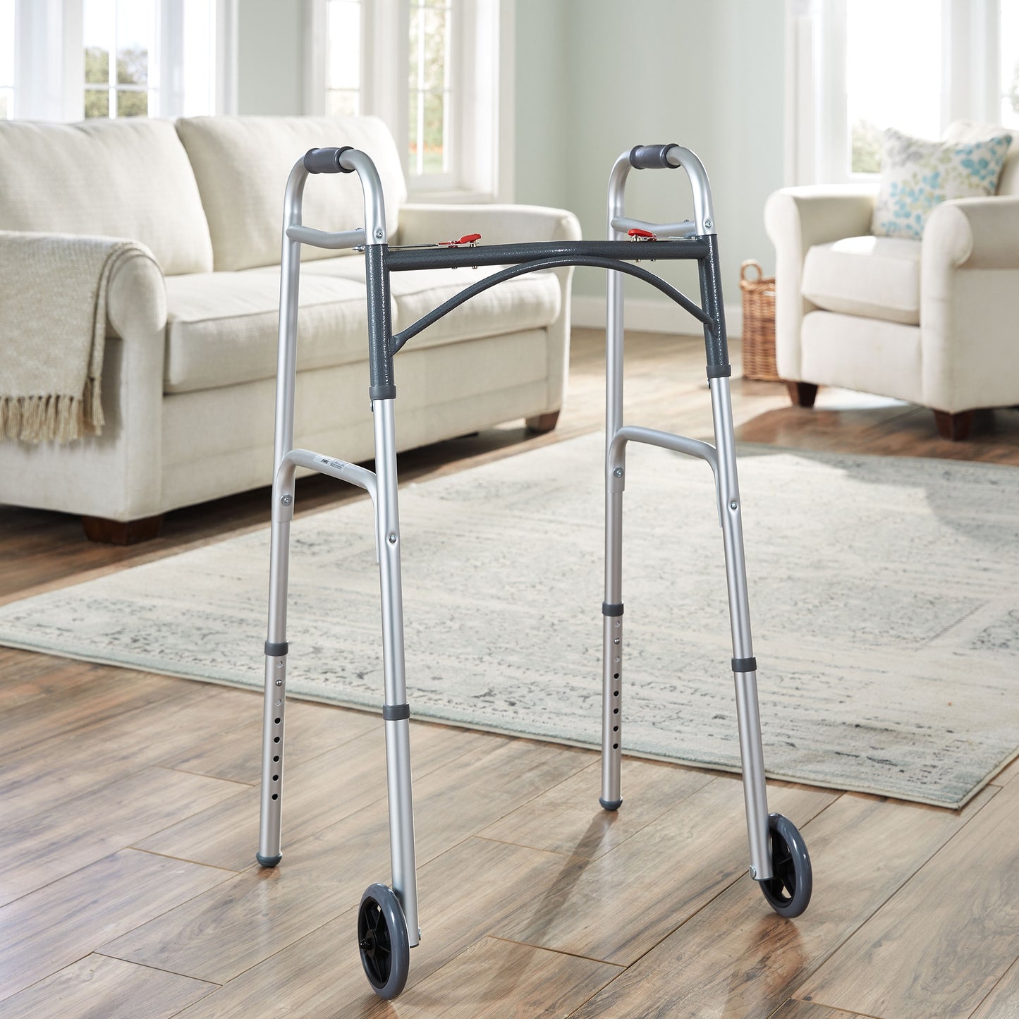 McKesson Folding Aluminum Walker