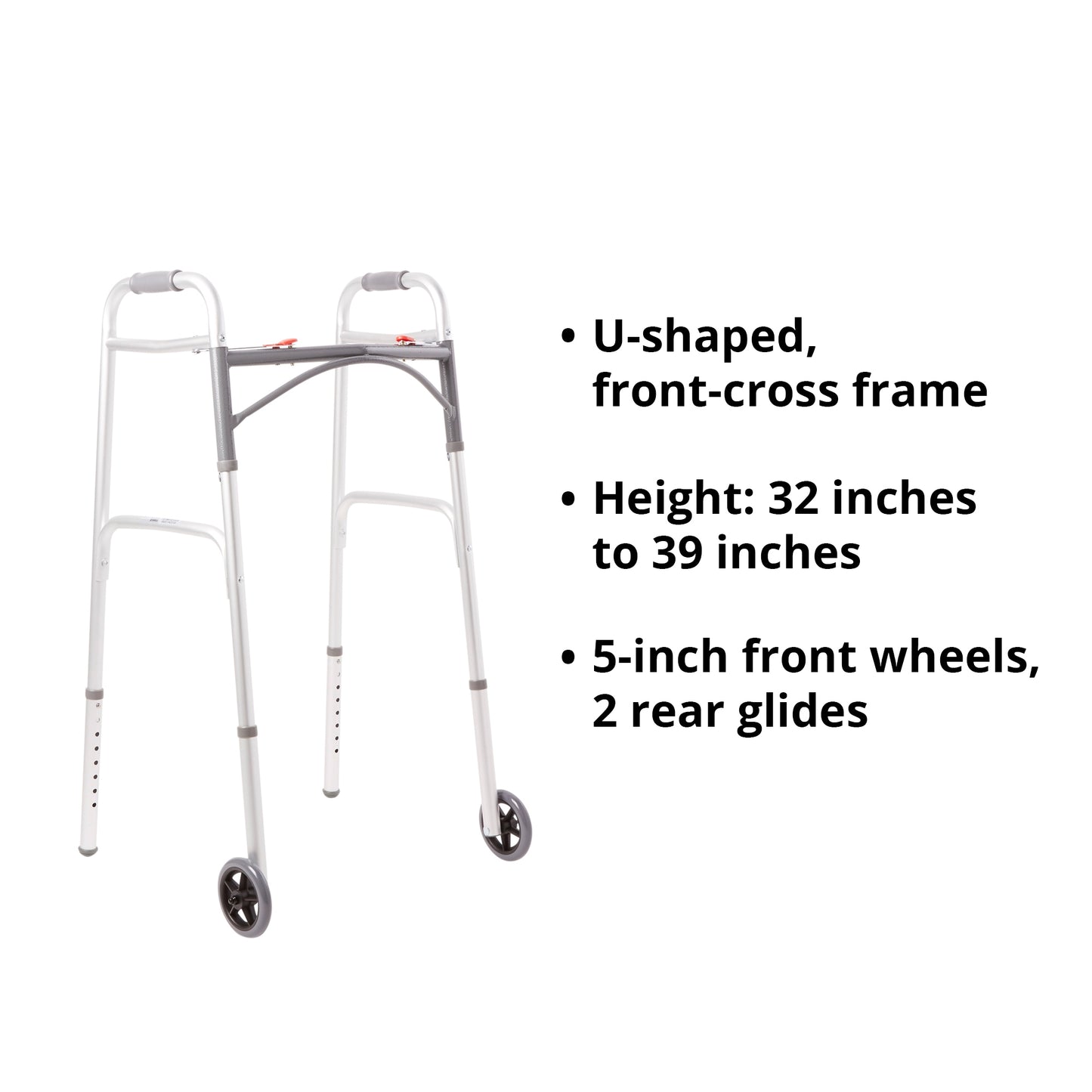 McKesson Folding Aluminum Walker