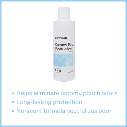 McKesson Ostomy Appliance Deodorant, 8-Ounce squeeze Bottle