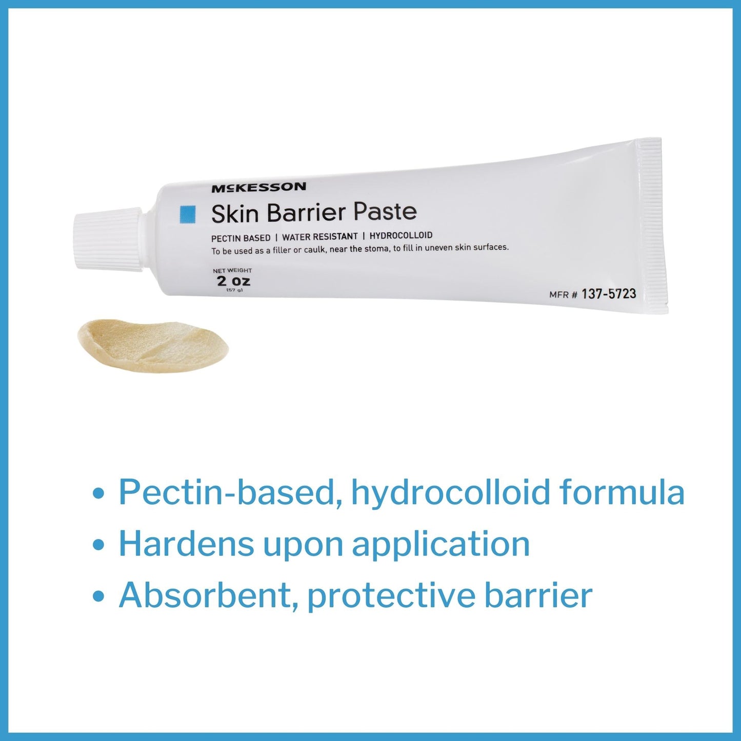 McKesson Skin Barrier Paste, Pectin & Water Based