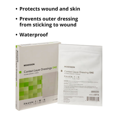McKesson Silicone Wound Contact Layer Dressing