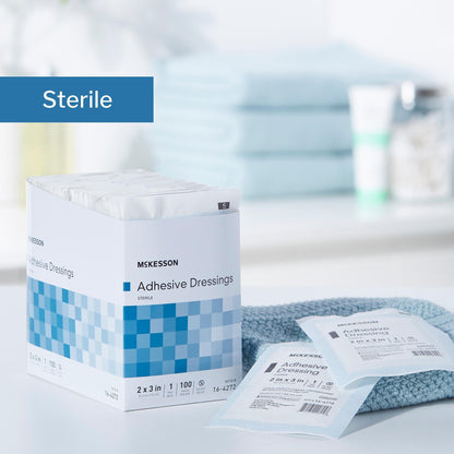 McKesson White Adhesive Dressing