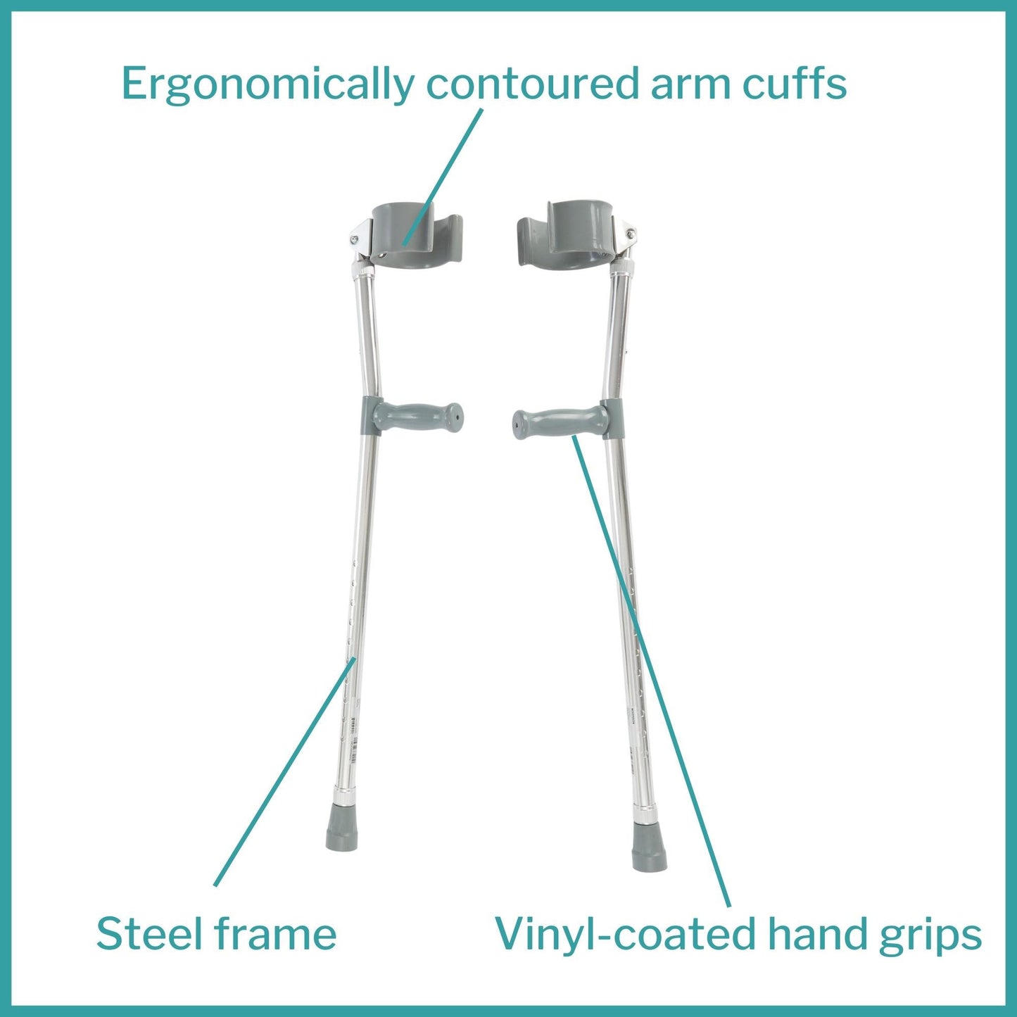 McKesson Forearm Crutch