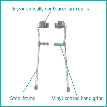 McKesson Forearm Crutch