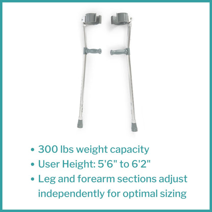 McKesson Forearm Crutch