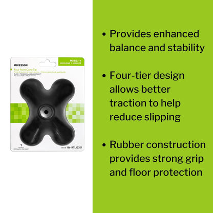 McKesson Four-Point Cane Tip