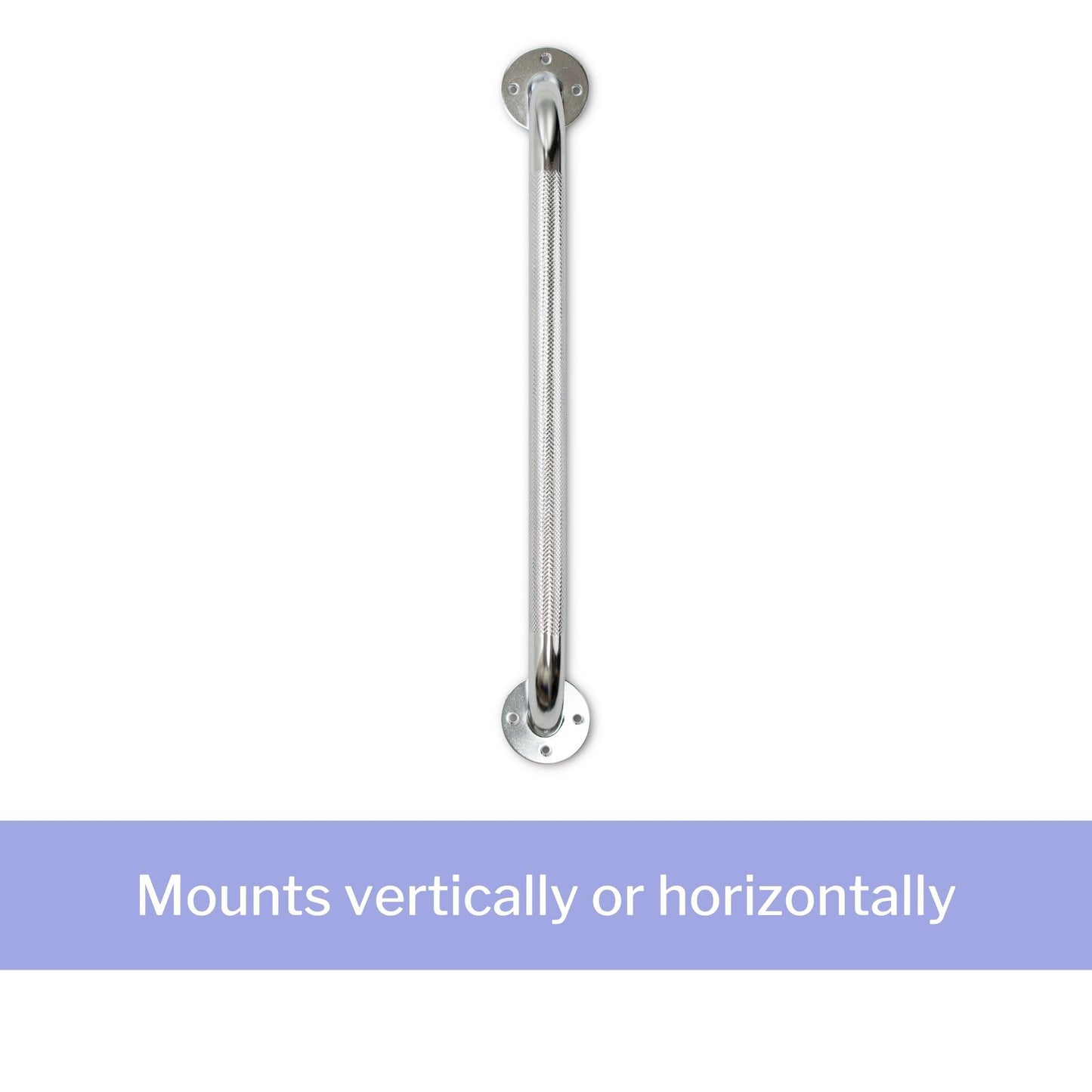 McKesson Wall Grab Bar, Chrome Finish