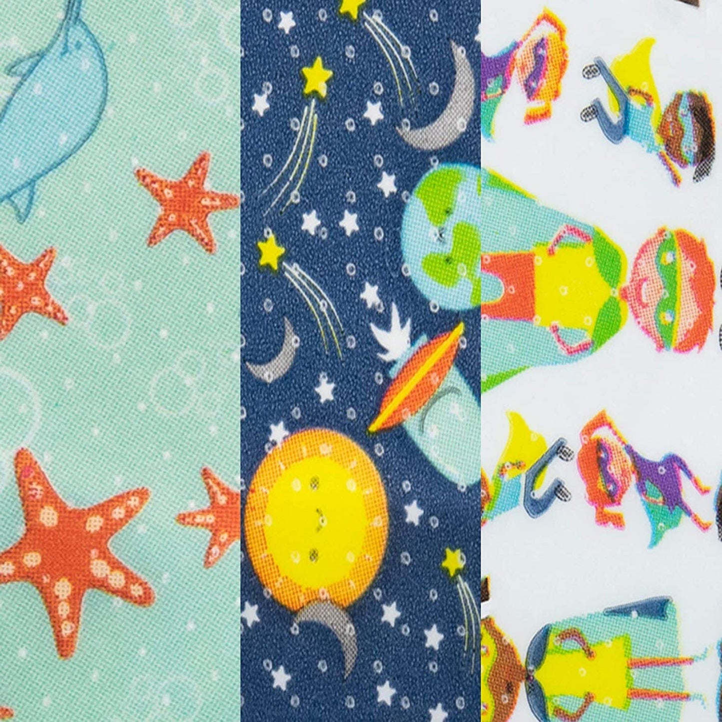 McKesson Kids™ Kid Design (Assorted Prints) Adhesive Strip, 3/4 x 3 Inch