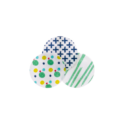 McKesson Kids™ Round Kid Design (Assorted Prints) Adhesive Spot Bandage, 1 Inch