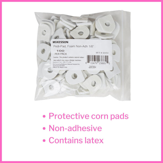 McKesson Nonadhesive Corn Pad, One Size Fits Most