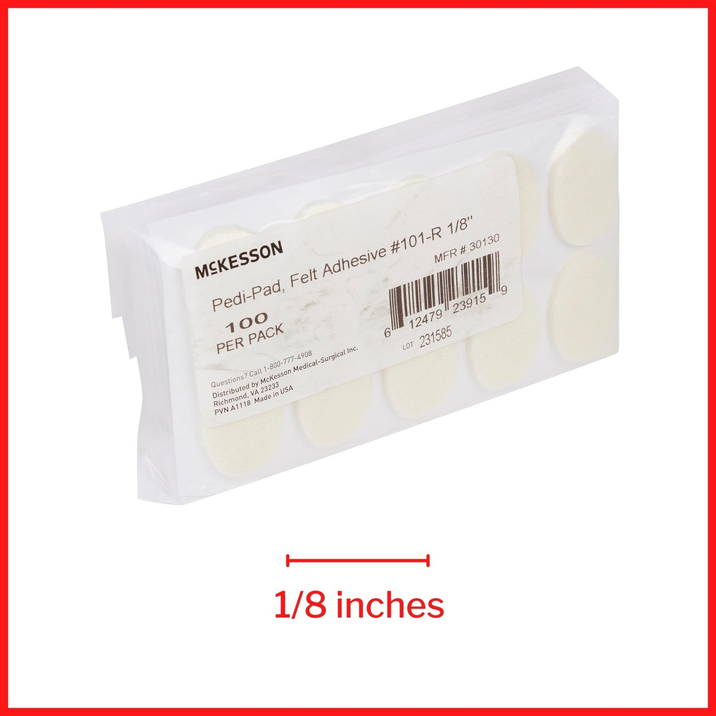 McKesson Pedi-Pad Protective Pad