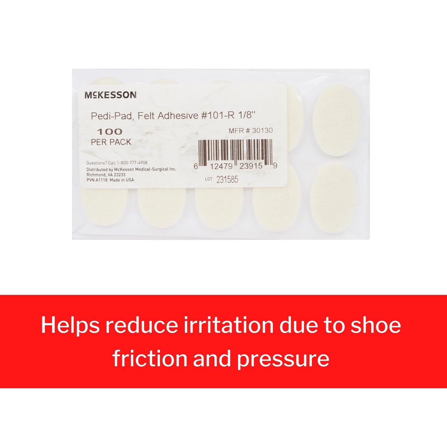 McKesson Pedi-Pad Protective Pad